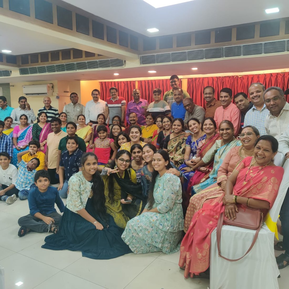 The Kharghar Telugu community on a ride