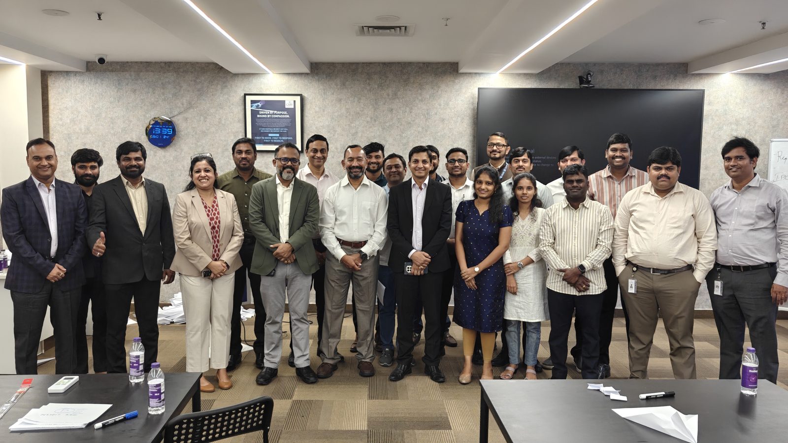 A recent coaching cohort with Sudhakar Reddy Gade
