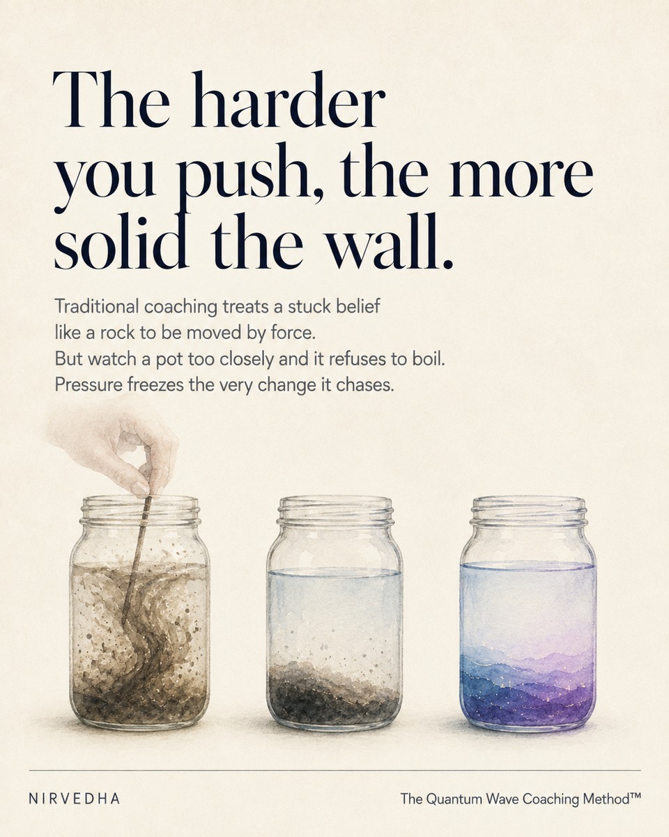 Slide: the harder you push, the more they set.