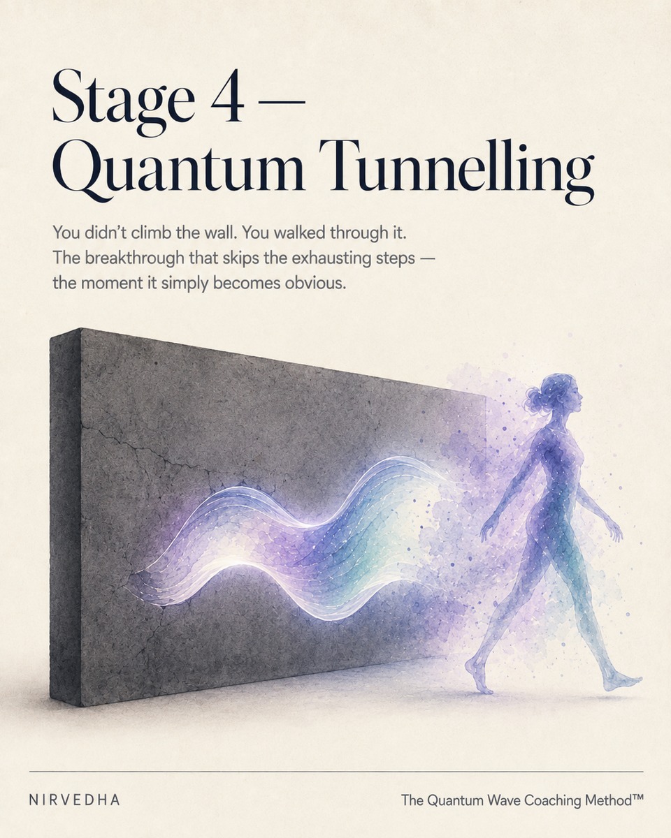 Slide: stage four, Quantum Tunnelling.